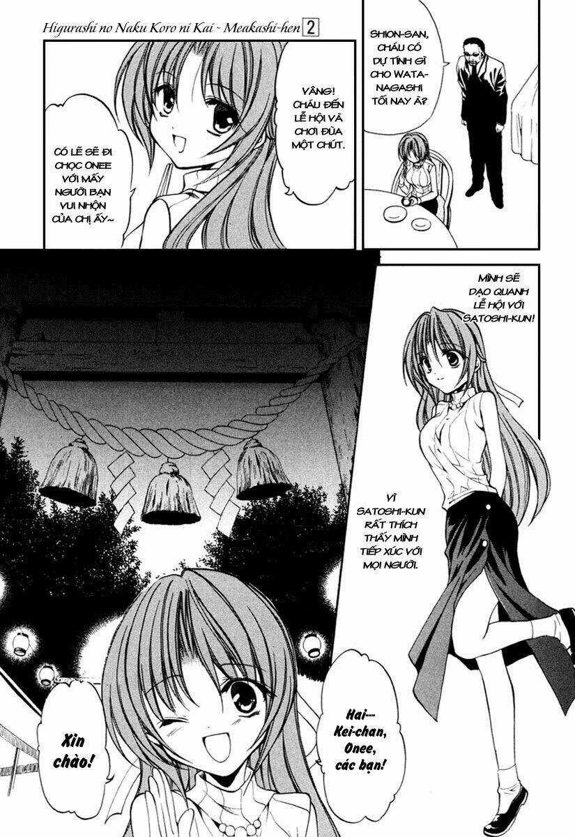 Higurashi No Naku Koro Ni Kai - Meakashi-Hen Chapter 10 trang 3