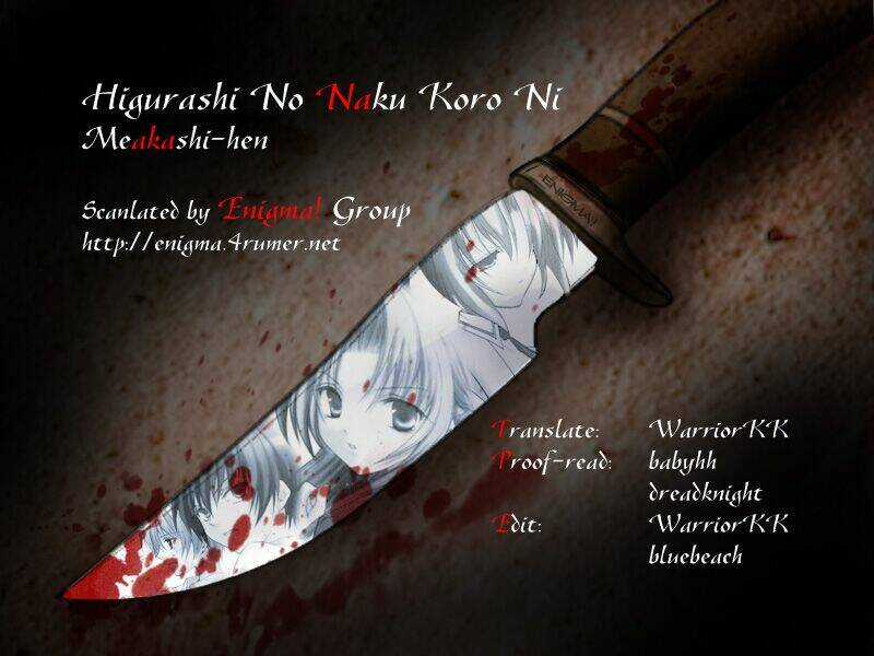 Higurashi No Naku Koro Ni Kai - Meakashi-Hen Chapter 3 trang 31