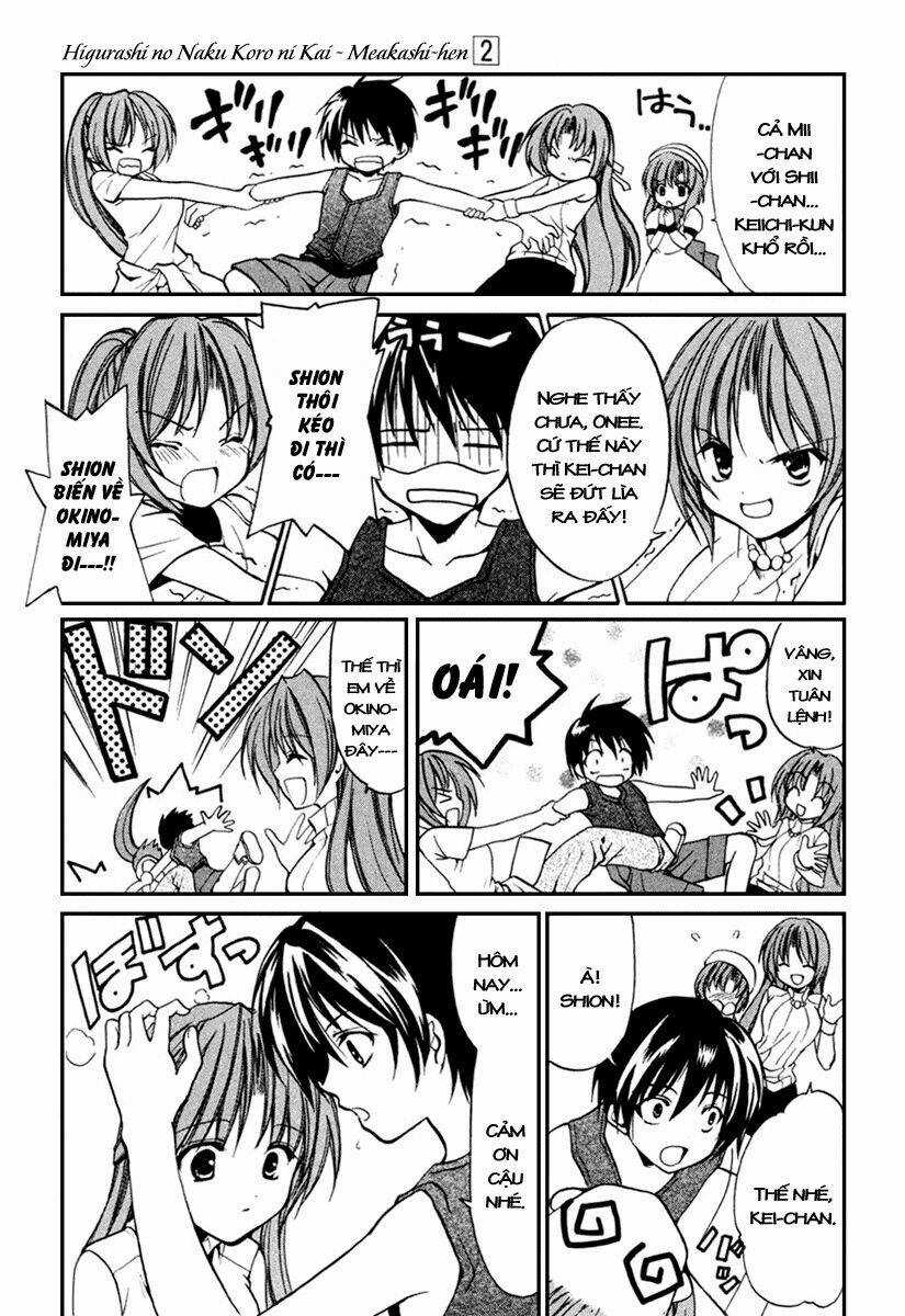 Higurashi No Naku Koro Ni Kai - Meakashi-Hen Chapter 9 trang 18