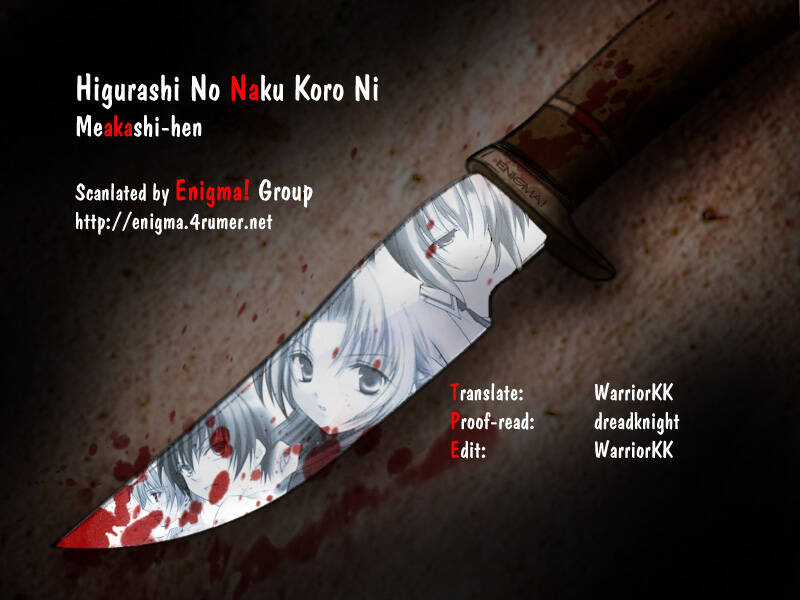 Higurashi No Naku Koro Ni Kai - Meakashi-Hen Chapter 9 trang 36