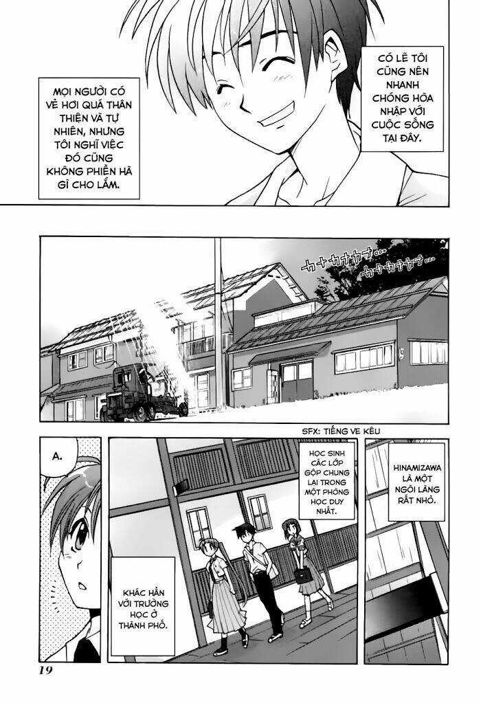 Higurashi No Naku Koro Ni - Onikakushi-Hen Chapter 1 trang 22