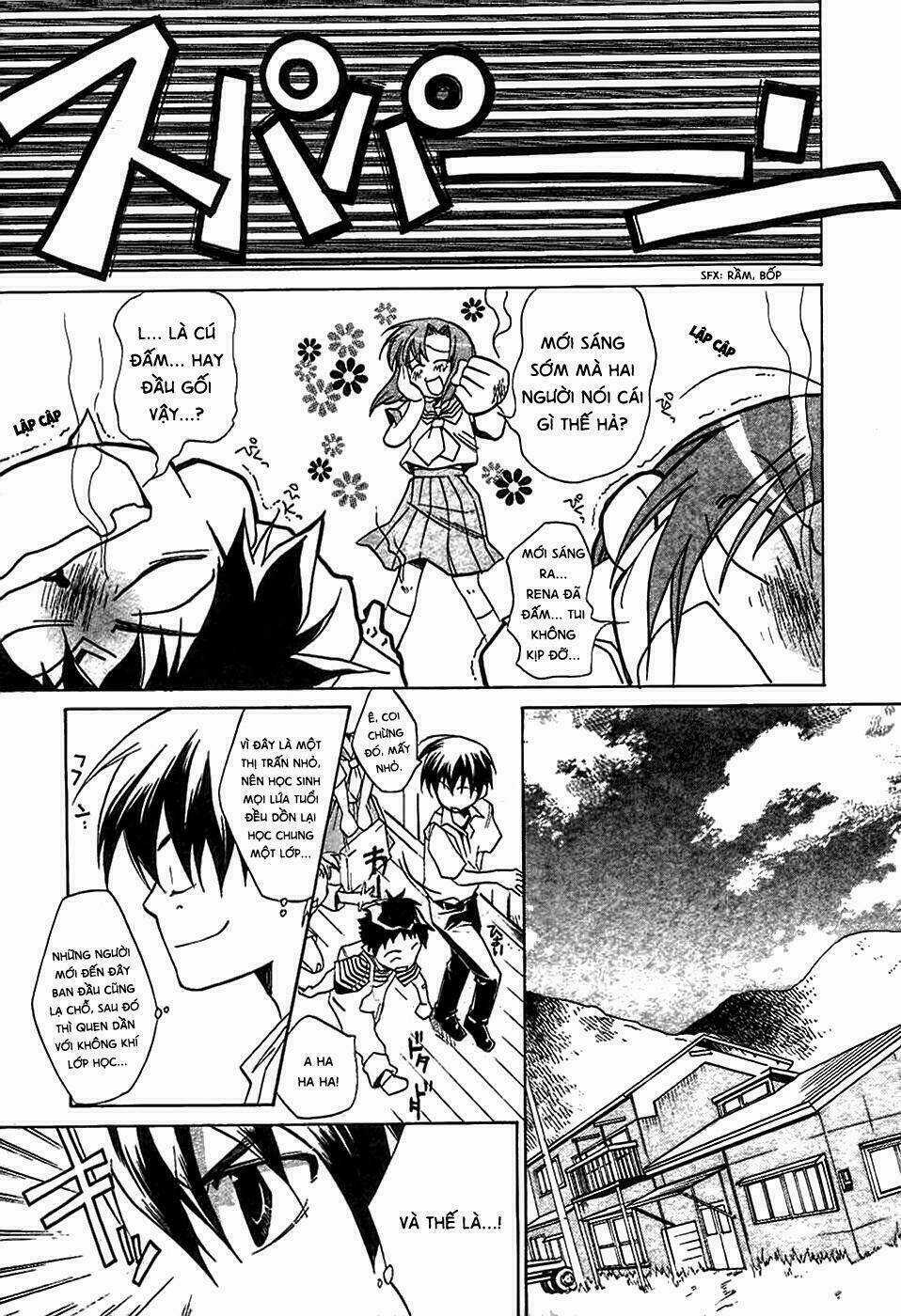 Higurashi no Naku Koro ni-Tatarigoroshi Hen Chapter 1 trang 14