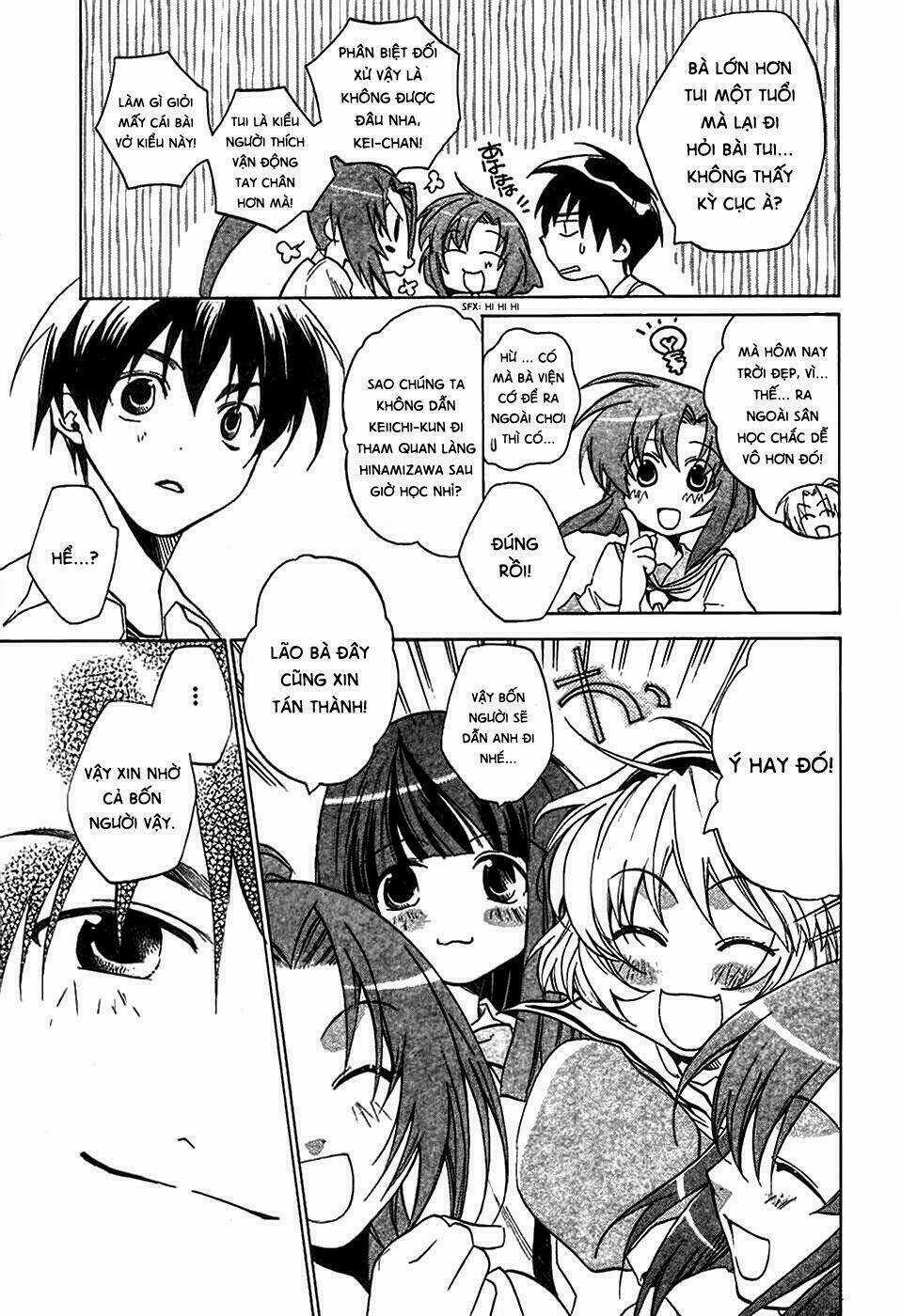 Higurashi no Naku Koro ni-Tatarigoroshi Hen Chapter 1 trang 20