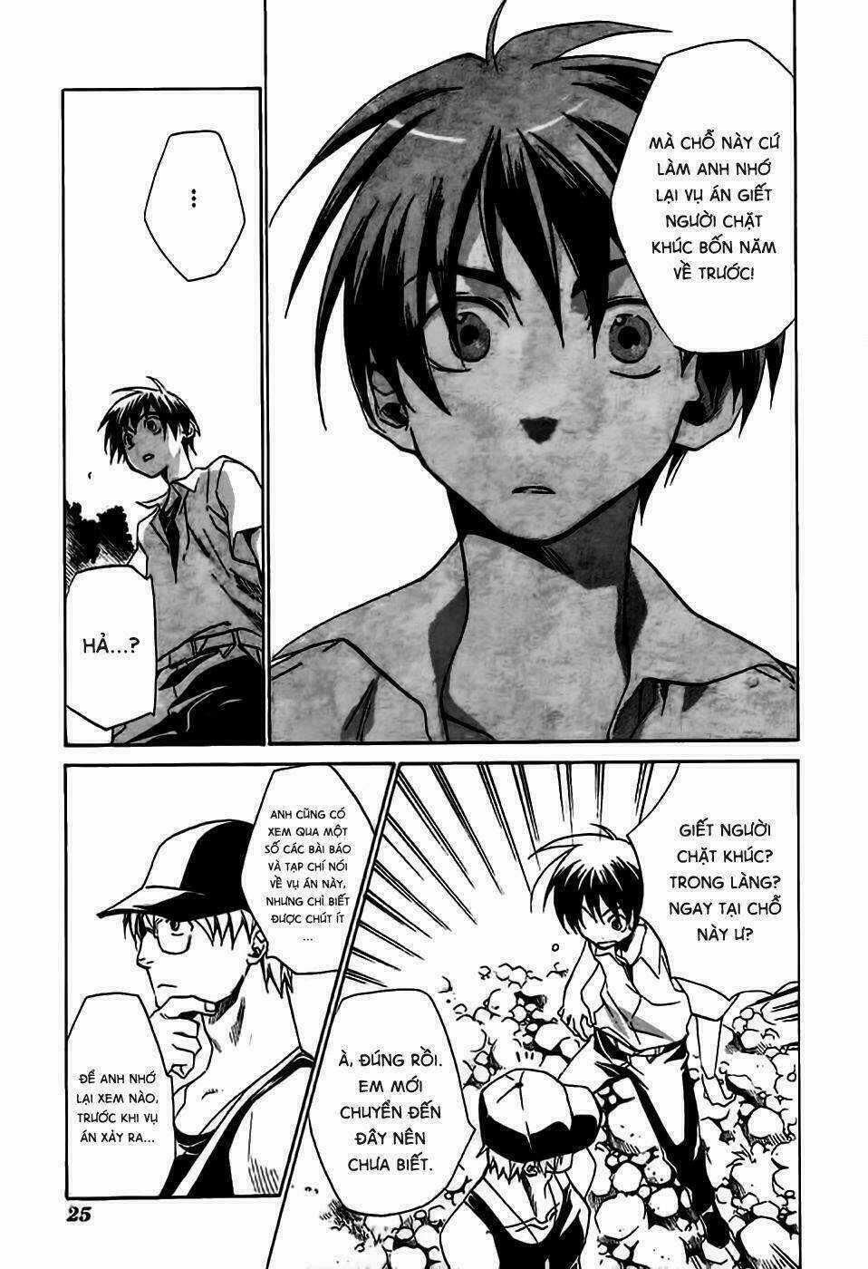 Higurashi no Naku Koro ni-Tatarigoroshi Hen Chapter 1 trang 26