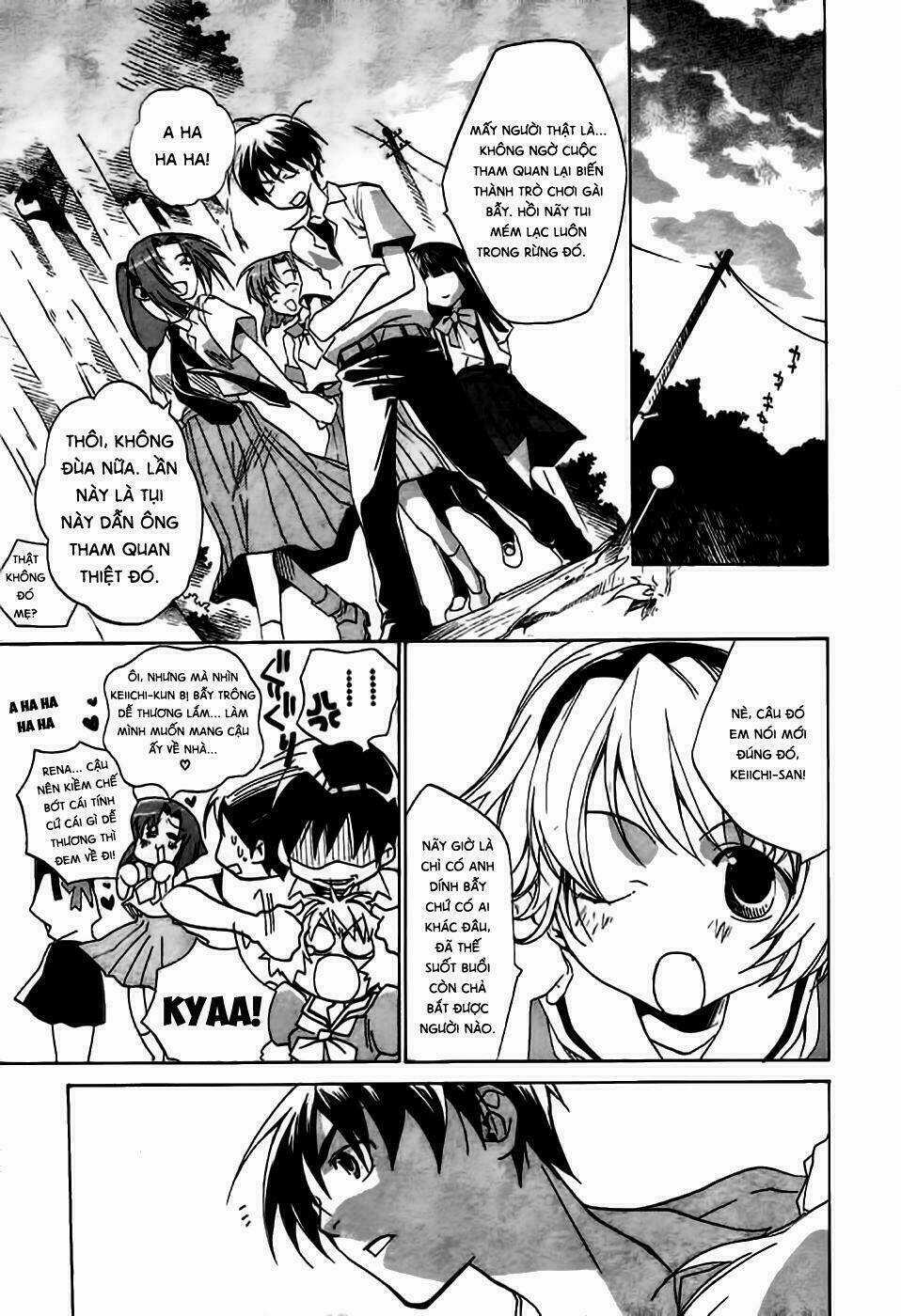 Higurashi no Naku Koro ni-Tatarigoroshi Hen Chapter 1 trang 30