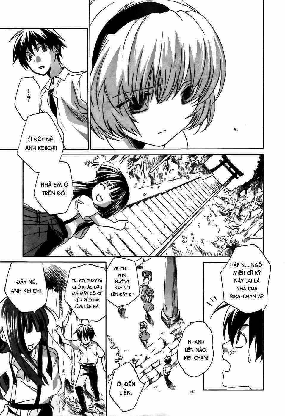 Higurashi no Naku Koro ni-Tatarigoroshi Hen Chapter 1 trang 32
