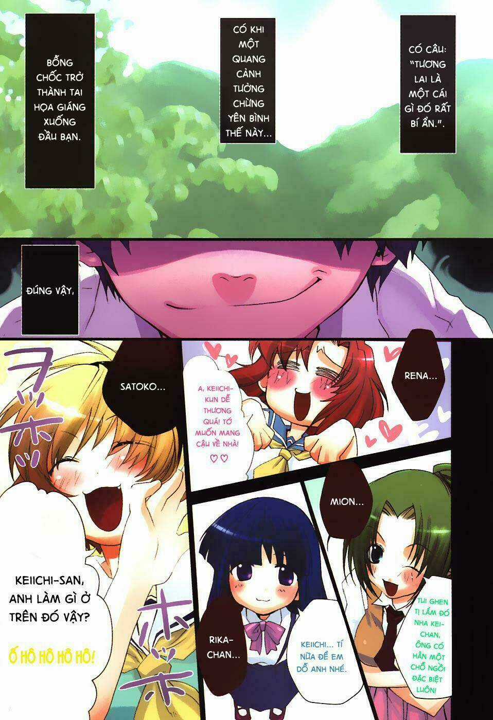 Higurashi no Naku Koro ni-Tatarigoroshi Hen Chapter 1 trang 4