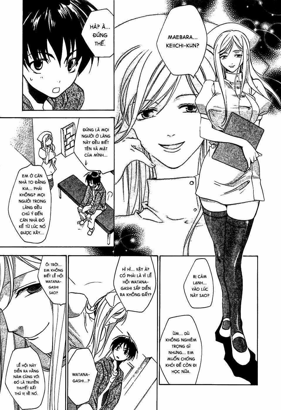 Higurashi no Naku Koro ni-Tatarigoroshi Hen Chapter 2 trang 9