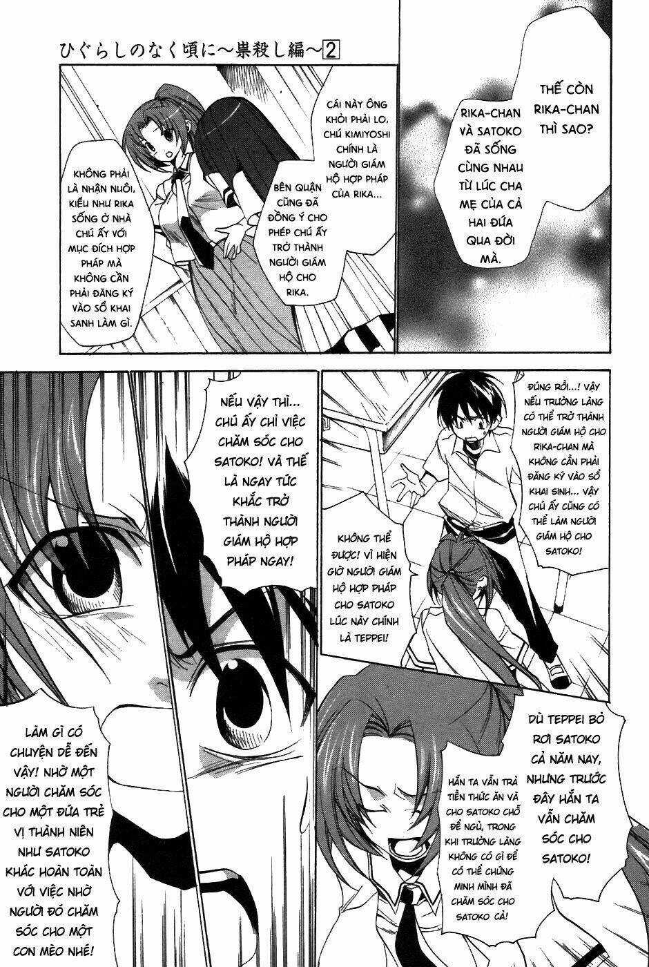 Higurashi no Naku Koro ni-Tatarigoroshi Hen Chapter 6 trang 32