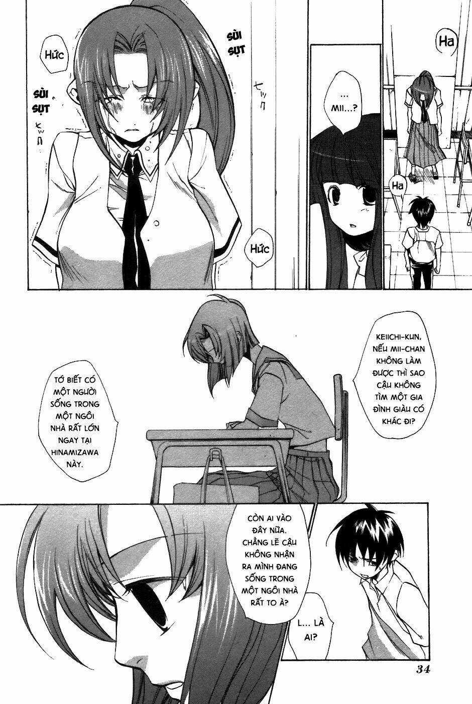 Higurashi no Naku Koro ni-Tatarigoroshi Hen Chapter 6 trang 35