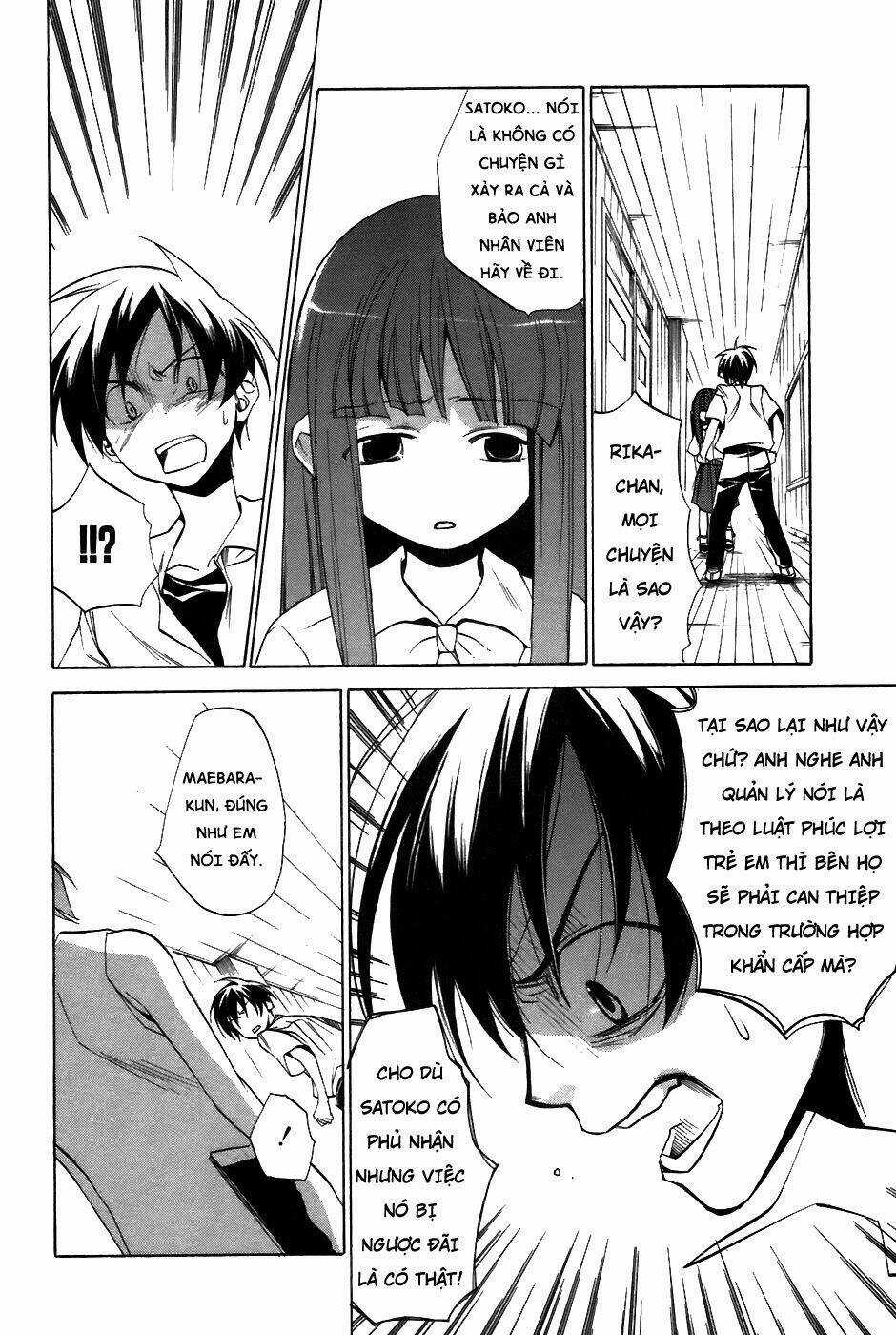Higurashi no Naku Koro ni-Tatarigoroshi Hen Chapter 8 trang 21