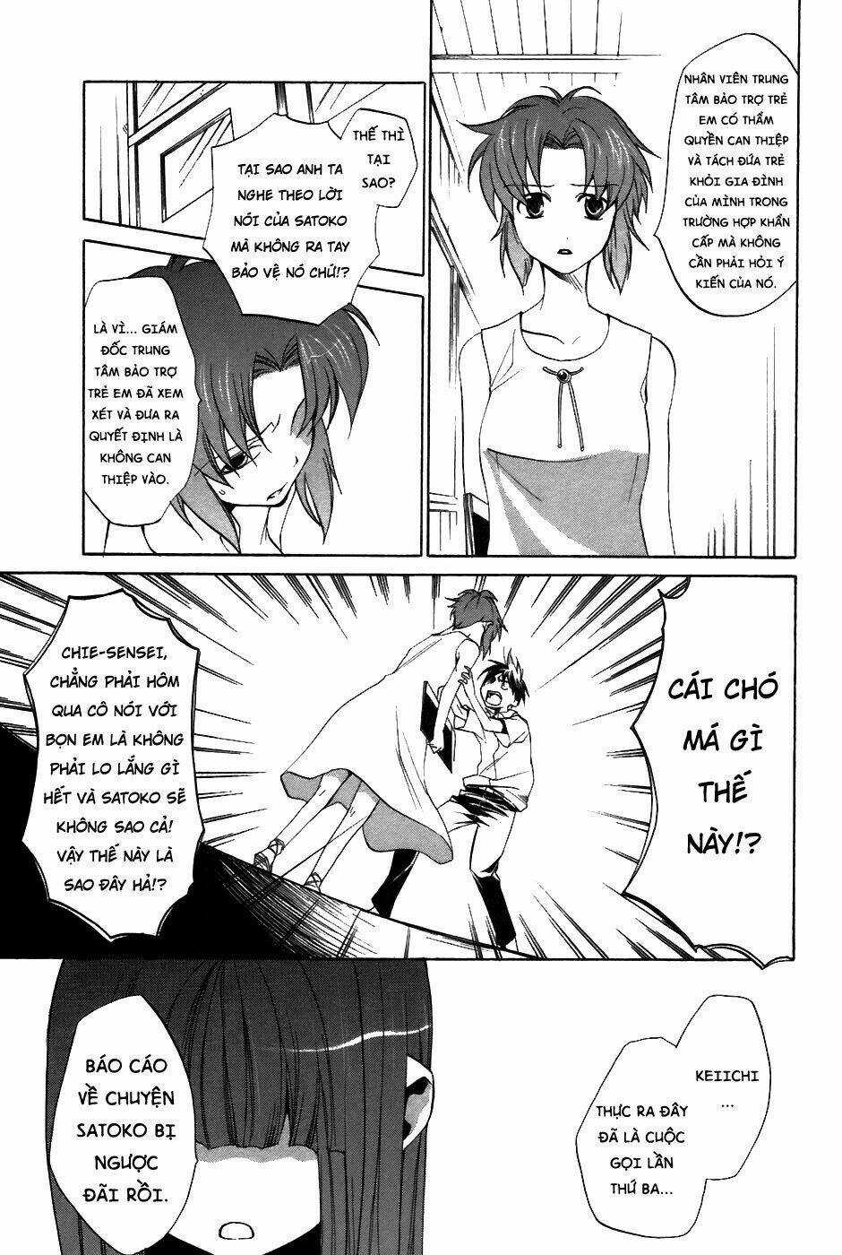 Higurashi no Naku Koro ni-Tatarigoroshi Hen Chapter 8 trang 22