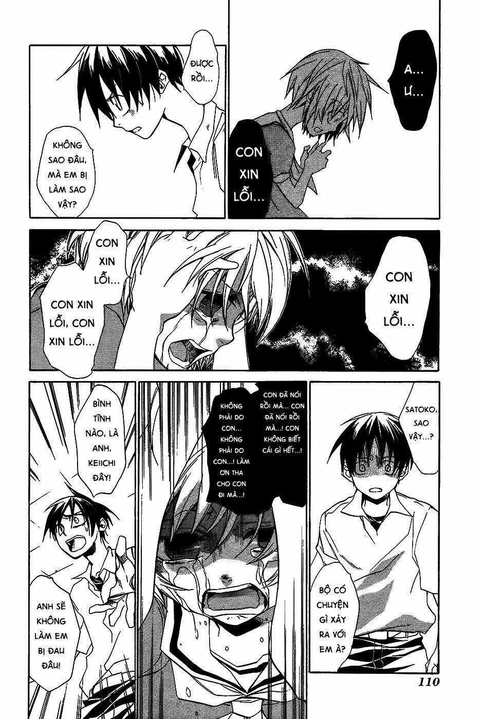 Higurashi no Naku Koro ni-Tatarigoroshi Hen Chapter 8 trang 34