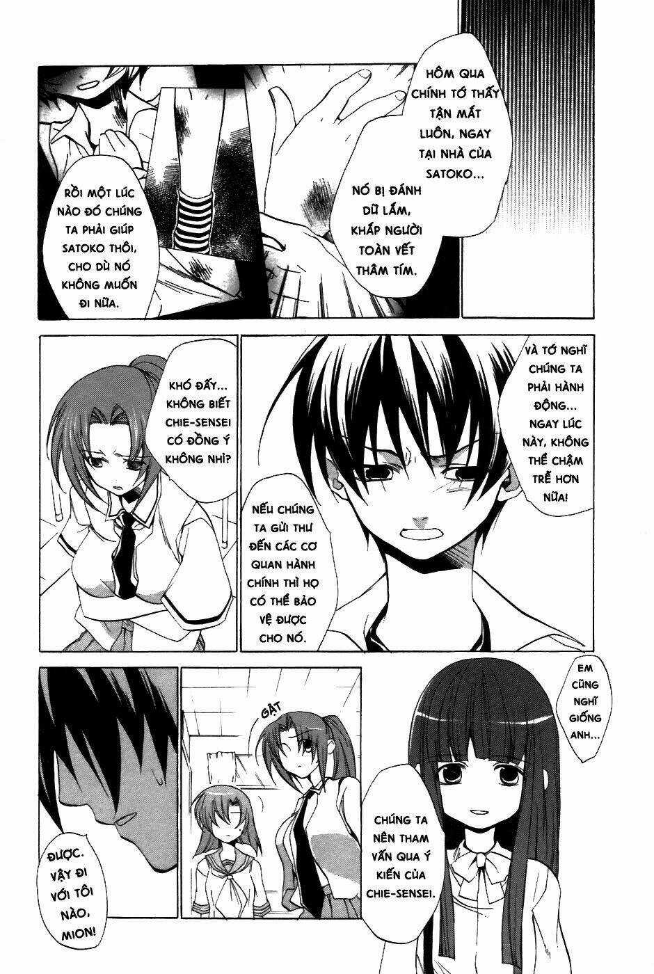 Higurashi no Naku Koro ni-Tatarigoroshi Hen Chapter 8 trang 5