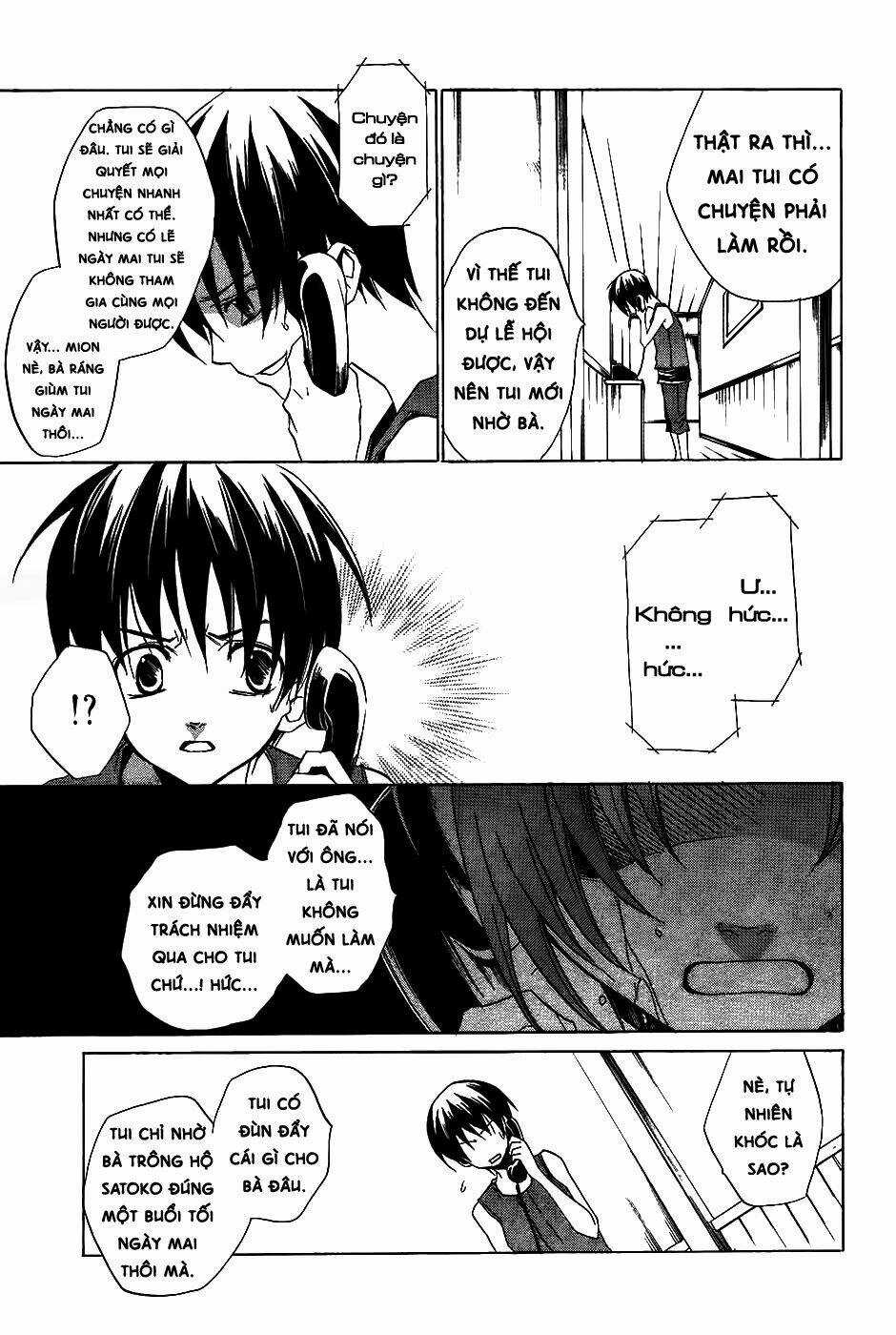 Higurashi no Naku Koro ni-Tatarigoroshi Hen Chapter 9 trang 12