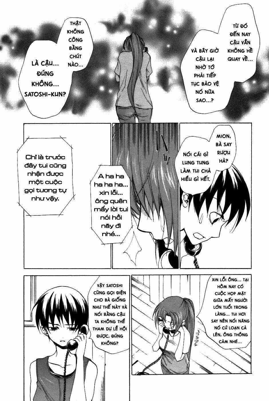 Higurashi no Naku Koro ni-Tatarigoroshi Hen Chapter 9 trang 14