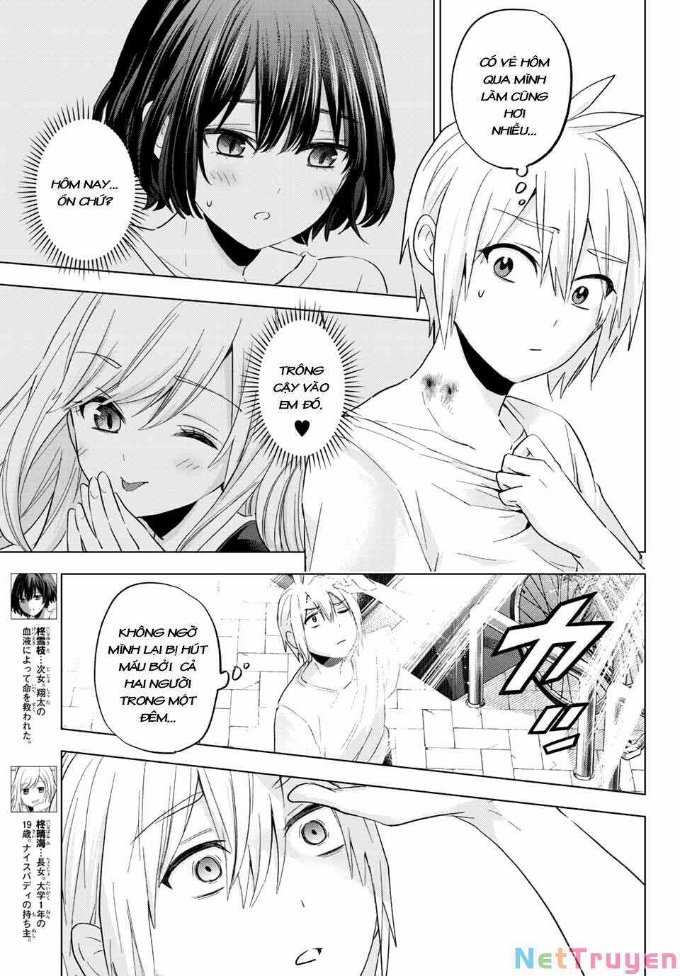 Hiiragi-San Chi No Kyuuketsu Jijou Chapter 10 trang 3