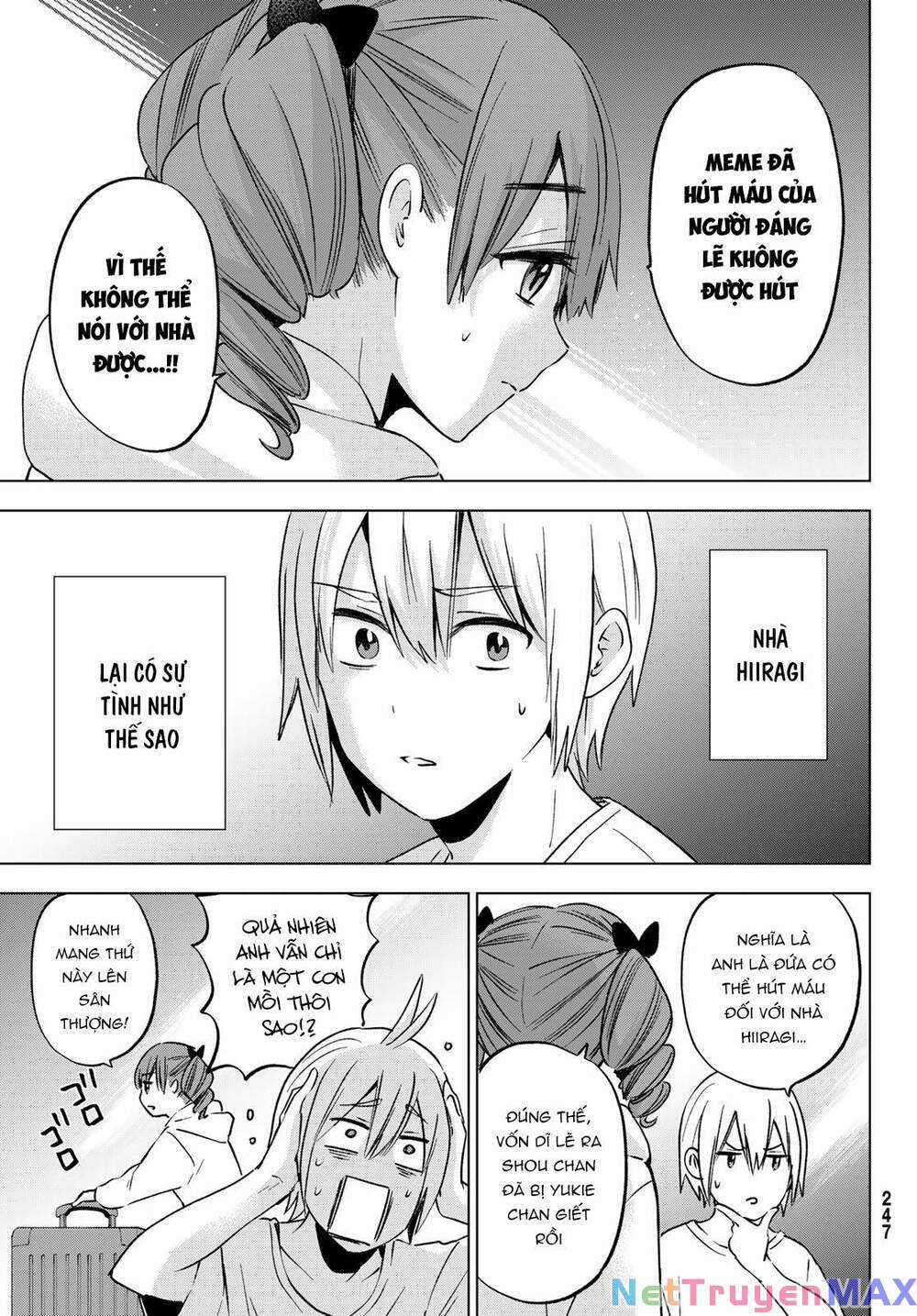 Hiiragi-San Chi No Kyuuketsu Jijou Chapter 14 trang 7