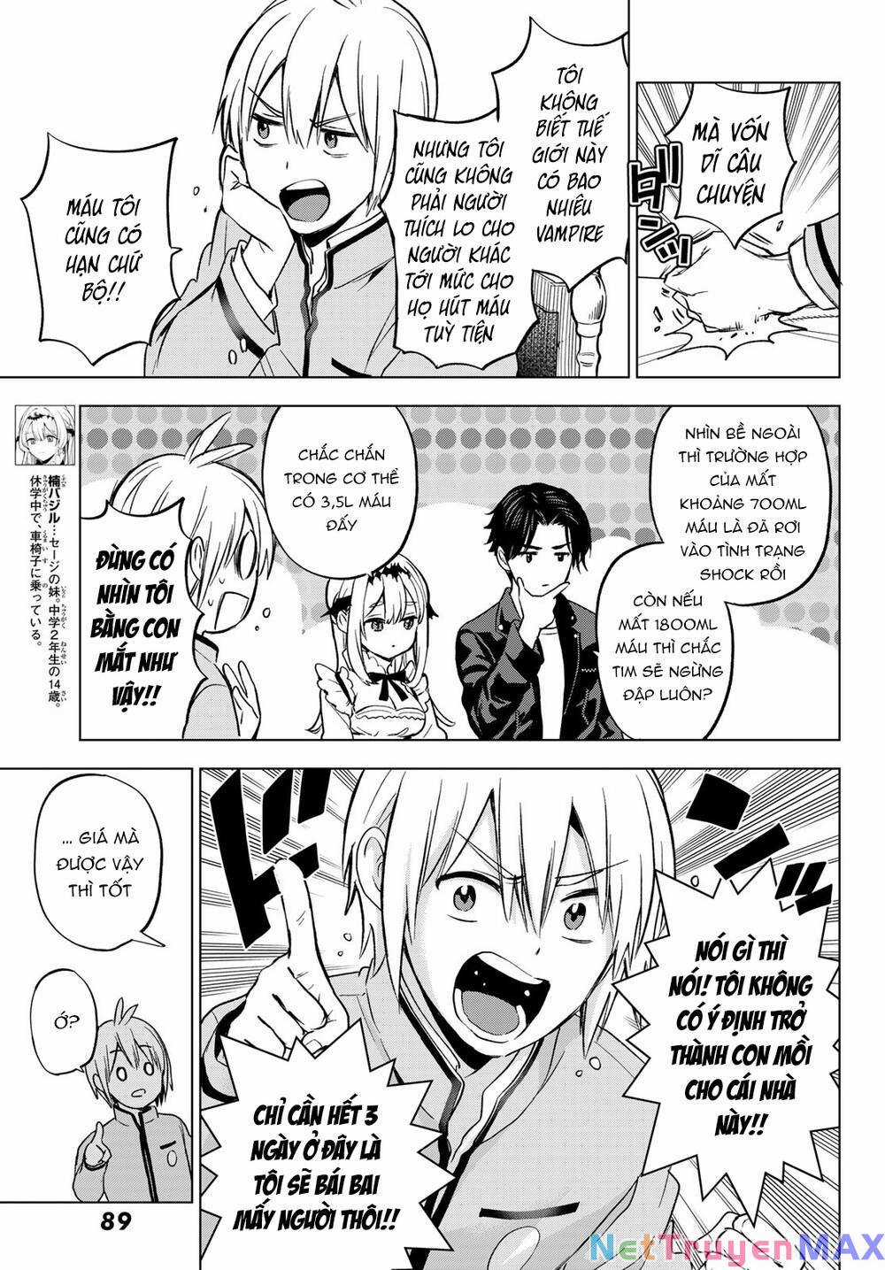 Hiiragi-San Chi No Kyuuketsu Jijou Chapter 16 trang 6