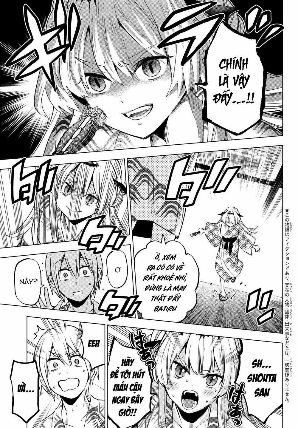 Hiiragi-San Chi No Kyuuketsu Jijou Chapter 20 trang 3