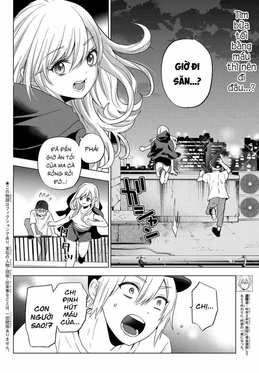 Hiiragi-San Chi No Kyuuketsu Jijou Chapter 5 trang 2