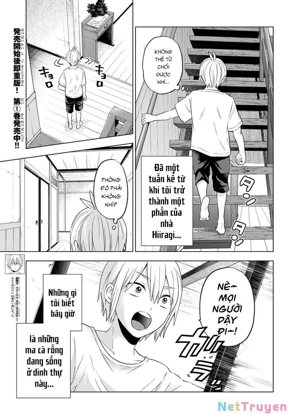 Hiiragi-San Chi No Kyuuketsu Jijou Chapter 8 trang 3
