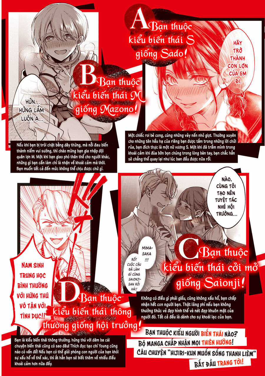 Hijiri Kun Chỉ Muốn Sống Thanh Liêm Chapter 13 trang 6