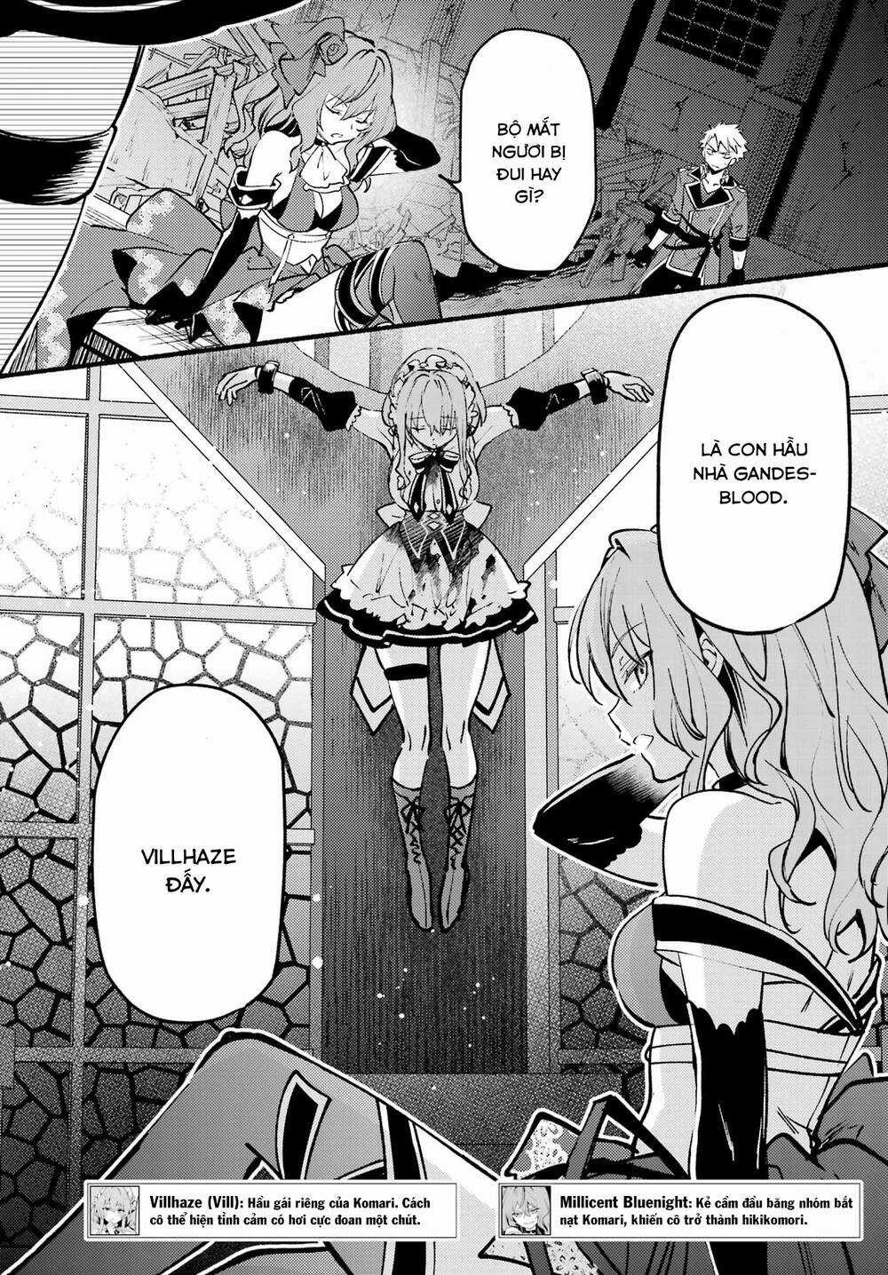 Hikikomari Kyuuketsuki No Monmon Chapter 10 trang 9