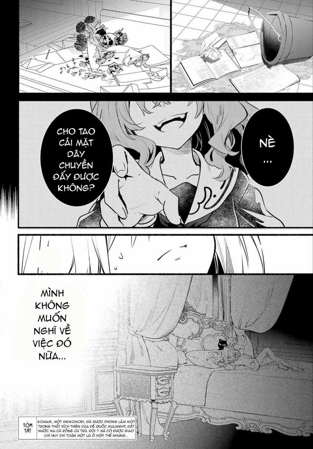 Hikikomari Kyuuketsuki No Monmon Chapter 4 trang 3