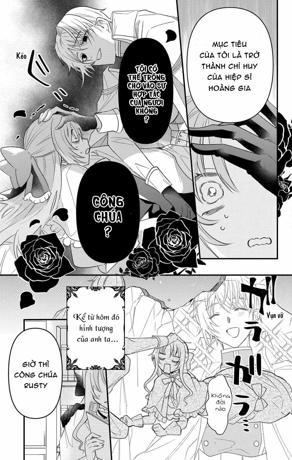 Hikikomori Hime to Dokuzetsu Kishi-sama Chapter 1 trang 12