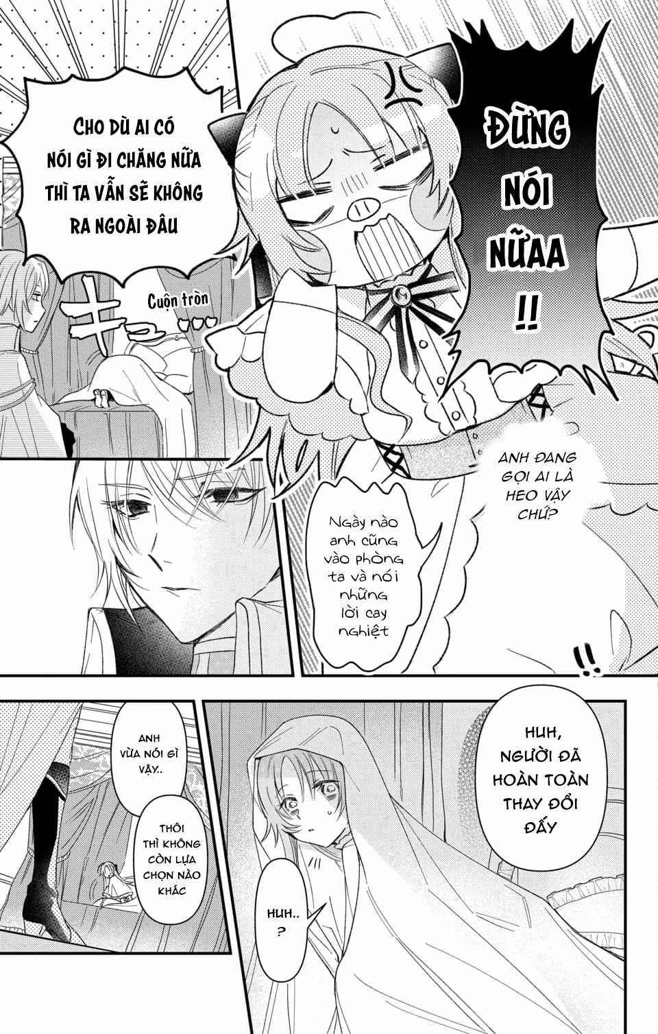 Hikikomori Hime to Dokuzetsu Kishi-sama Chapter 1 trang 14
