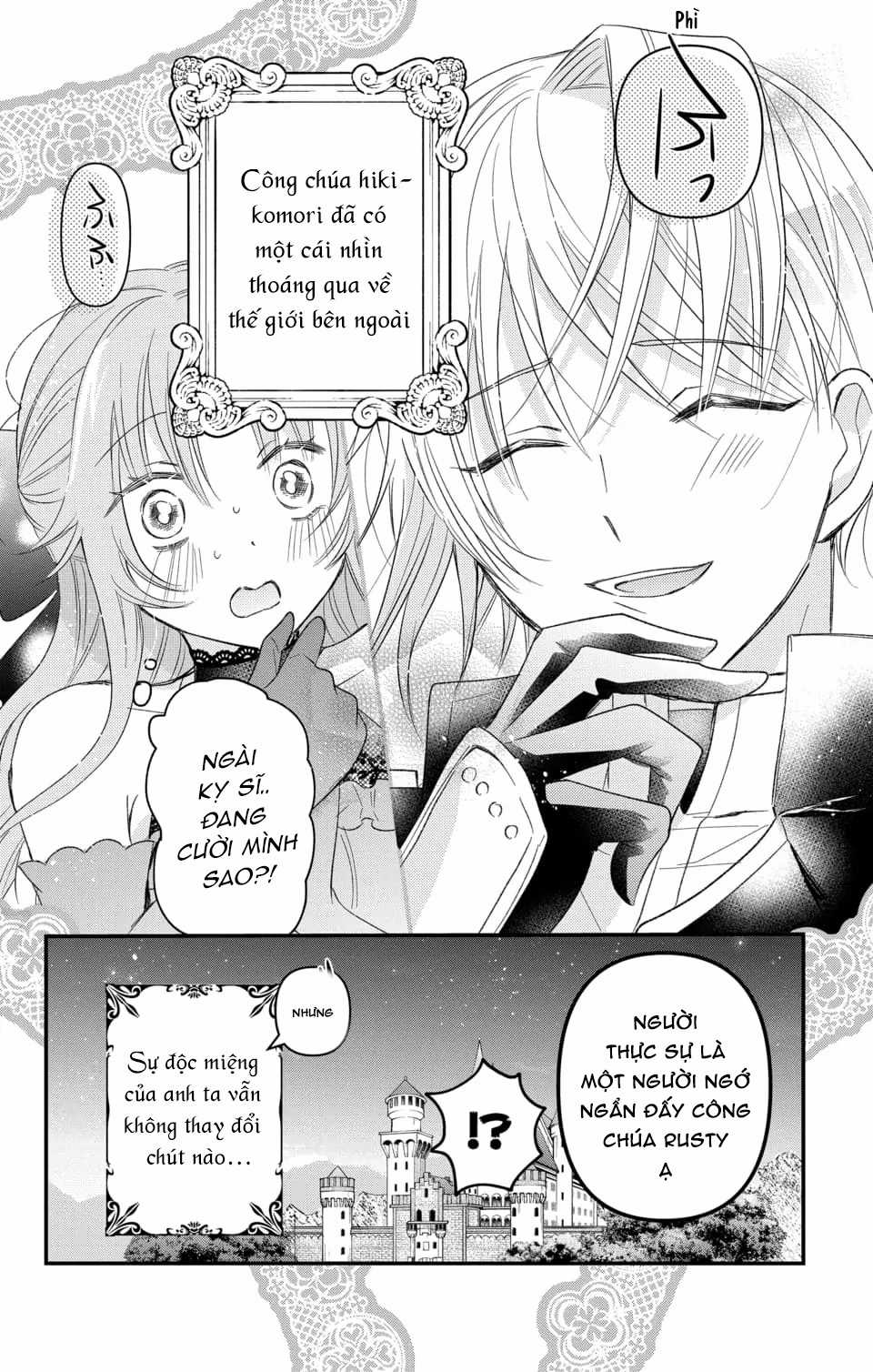 Hikikomori Hime to Dokuzetsu Kishi-sama Chapter 1 trang 45