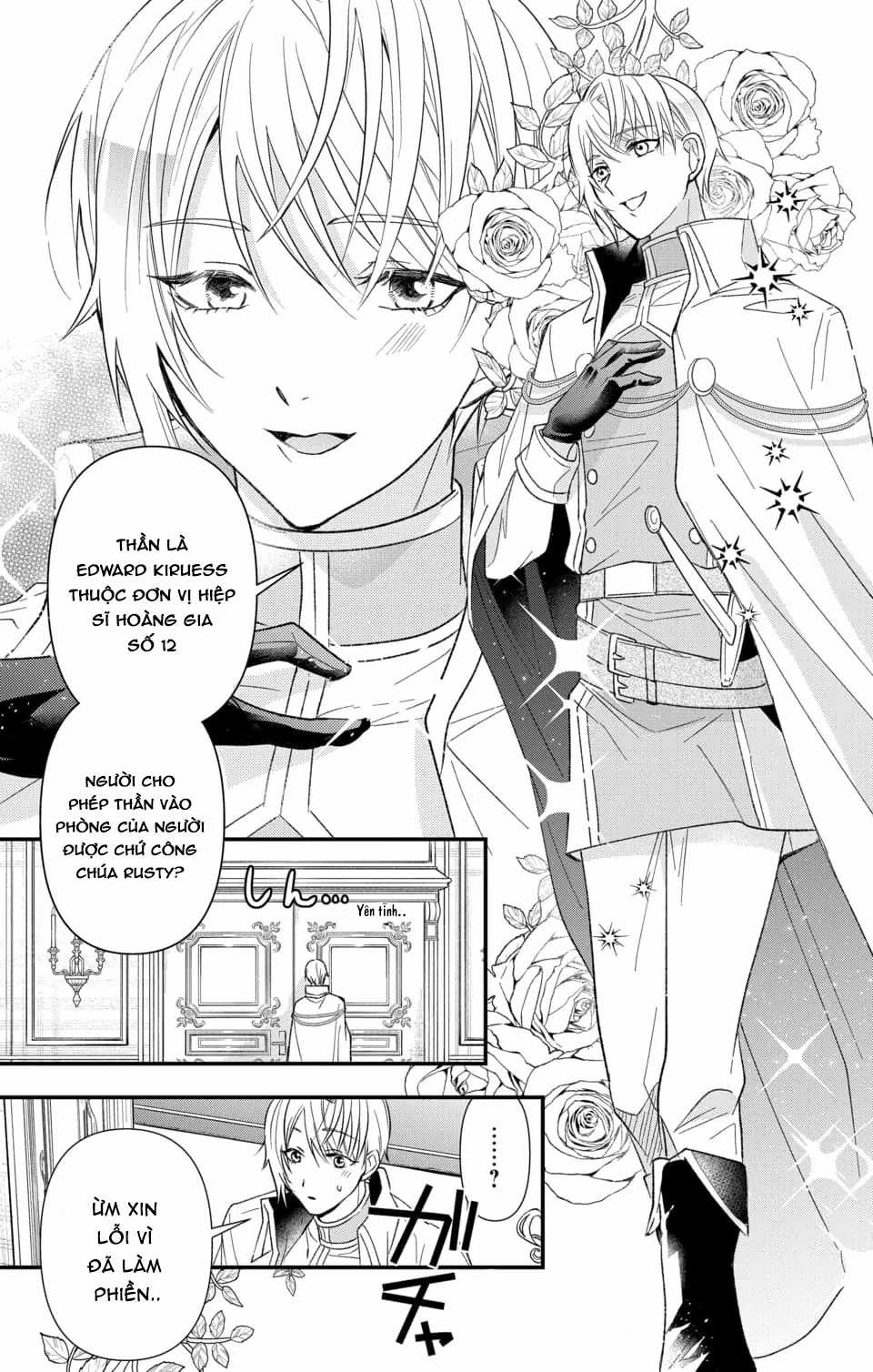 Hikikomori Hime to Dokuzetsu Kishi-sama Chapter 1 trang 6