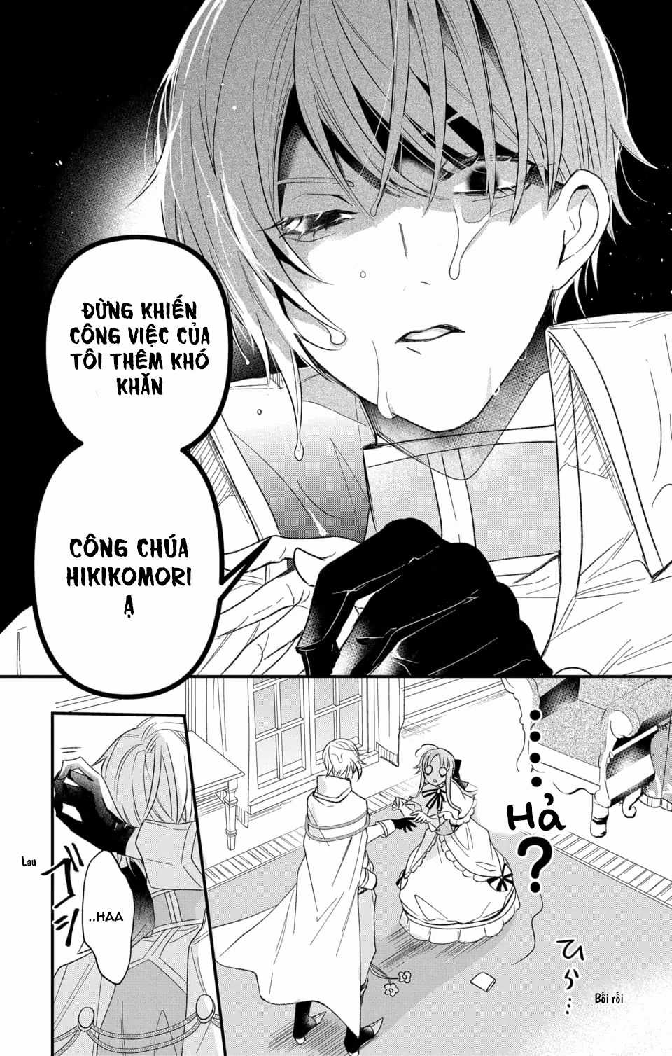 Hikikomori Hime to Dokuzetsu Kishi-sama Chapter 1 trang 9