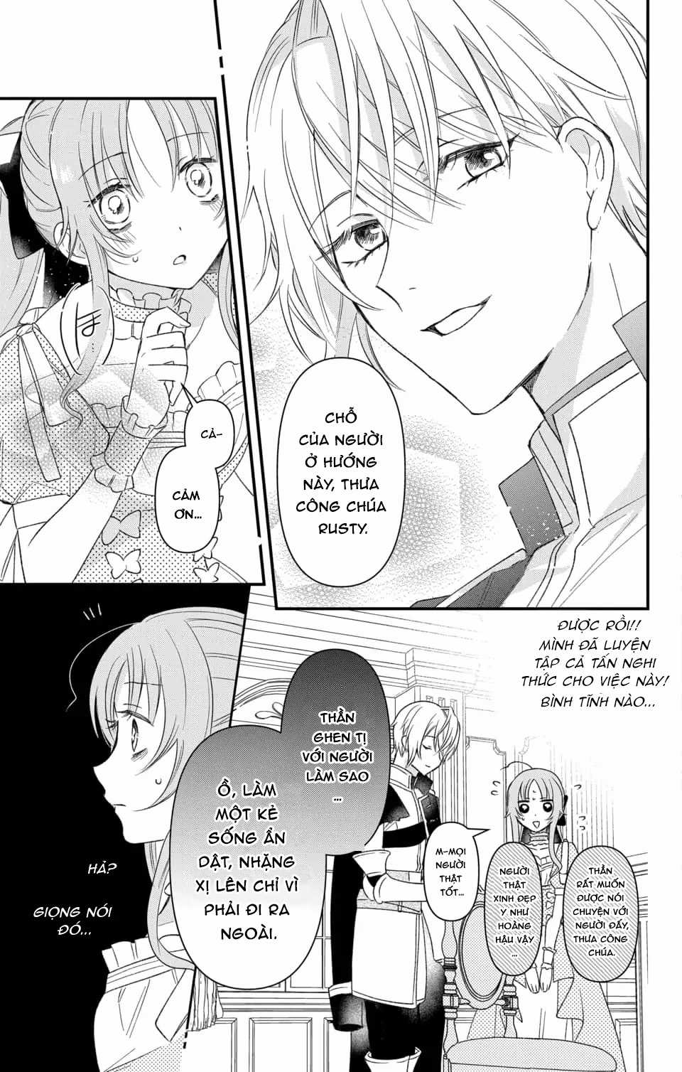 Hikikomori Hime to Dokuzetsu Kishi-sama Chapter 2 trang 24