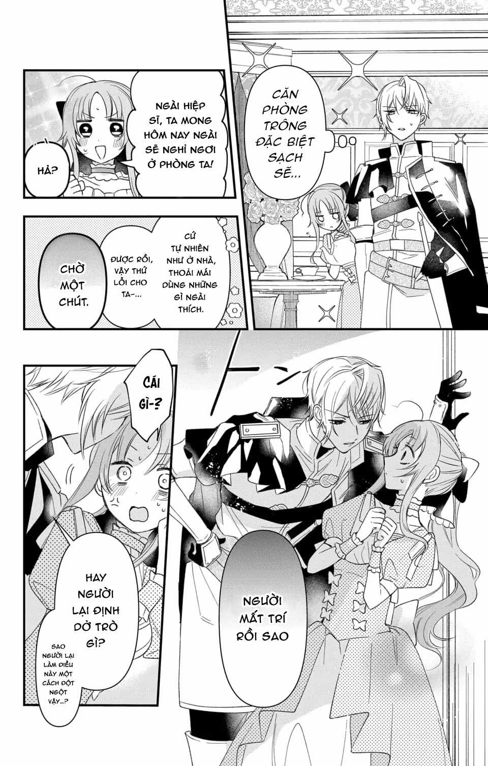 Hikikomori Hime to Dokuzetsu Kishi-sama Chapter 2 trang 37