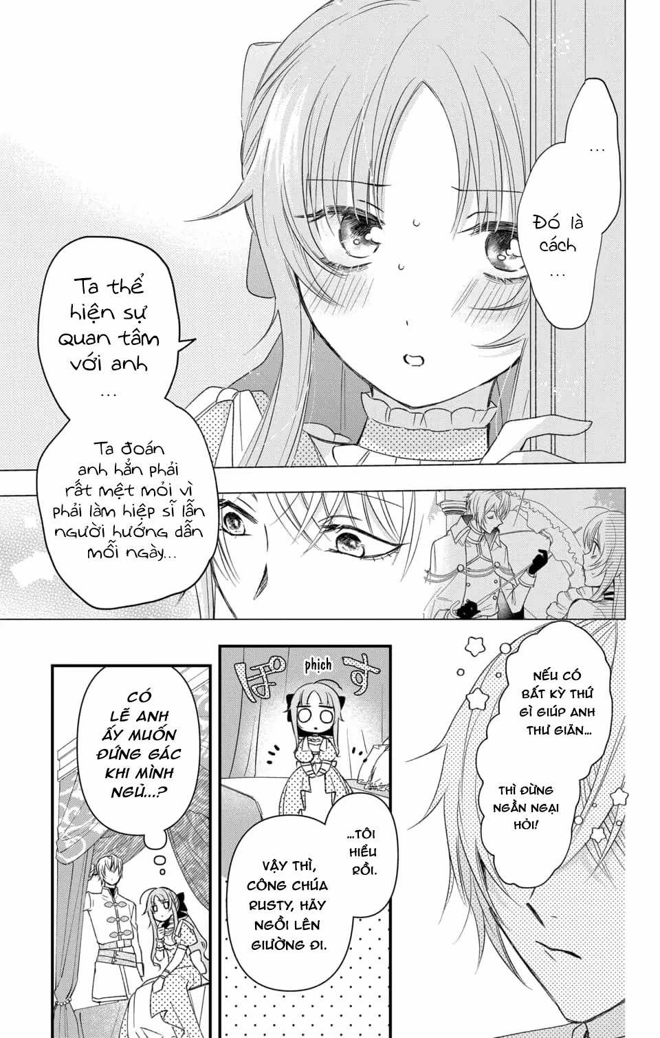 Hikikomori Hime to Dokuzetsu Kishi-sama Chapter 2 trang 38