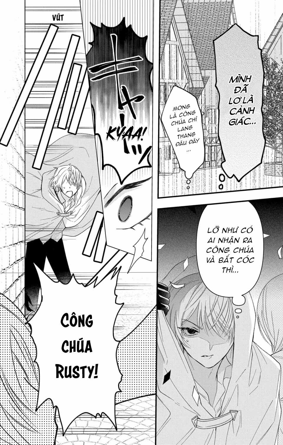 Hikikomori Hime to Dokuzetsu Kishi-sama Chapter 3 trang 10