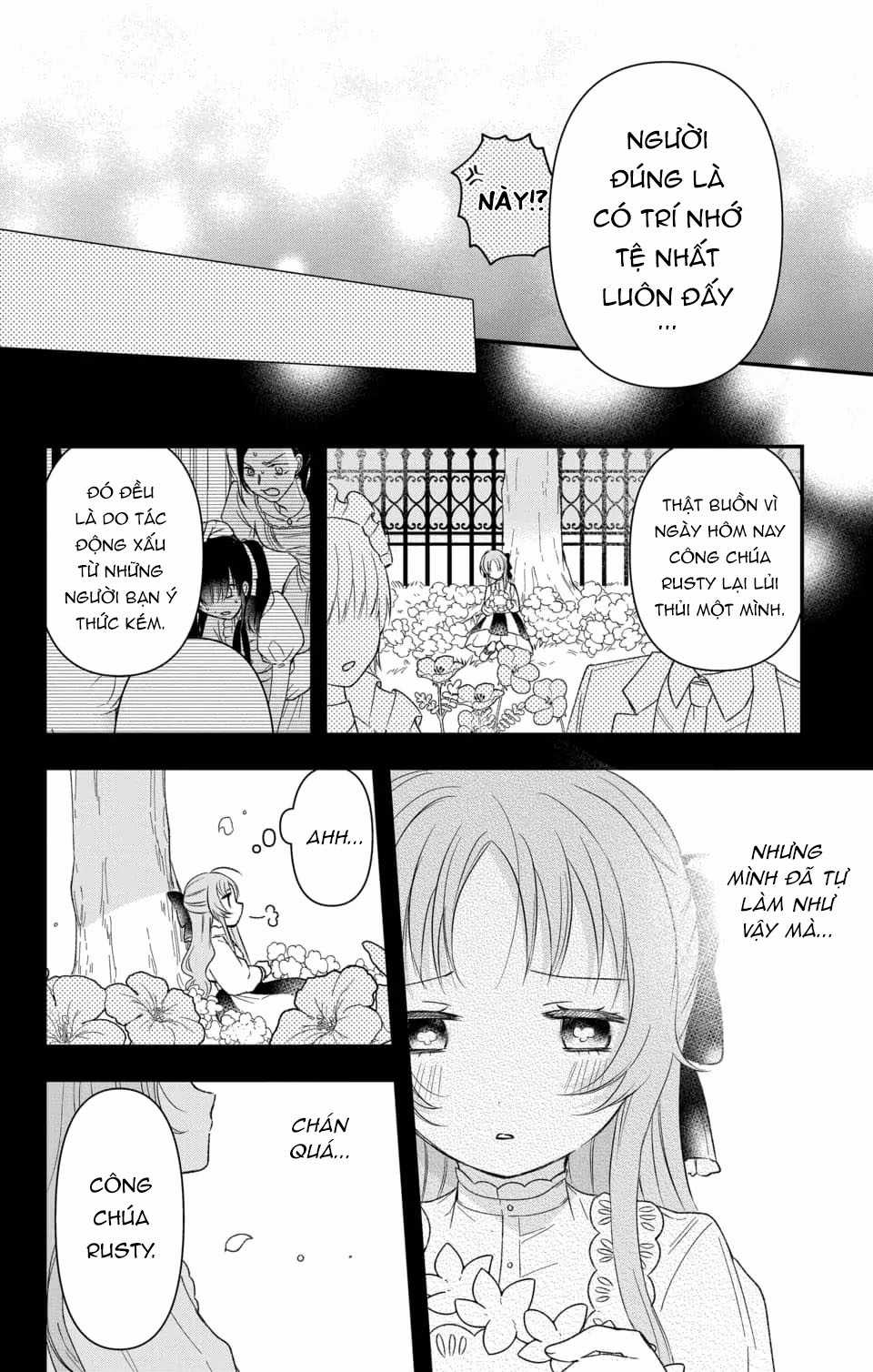 Hikikomori Hime to Dokuzetsu Kishi-sama Chapter 3 trang 22