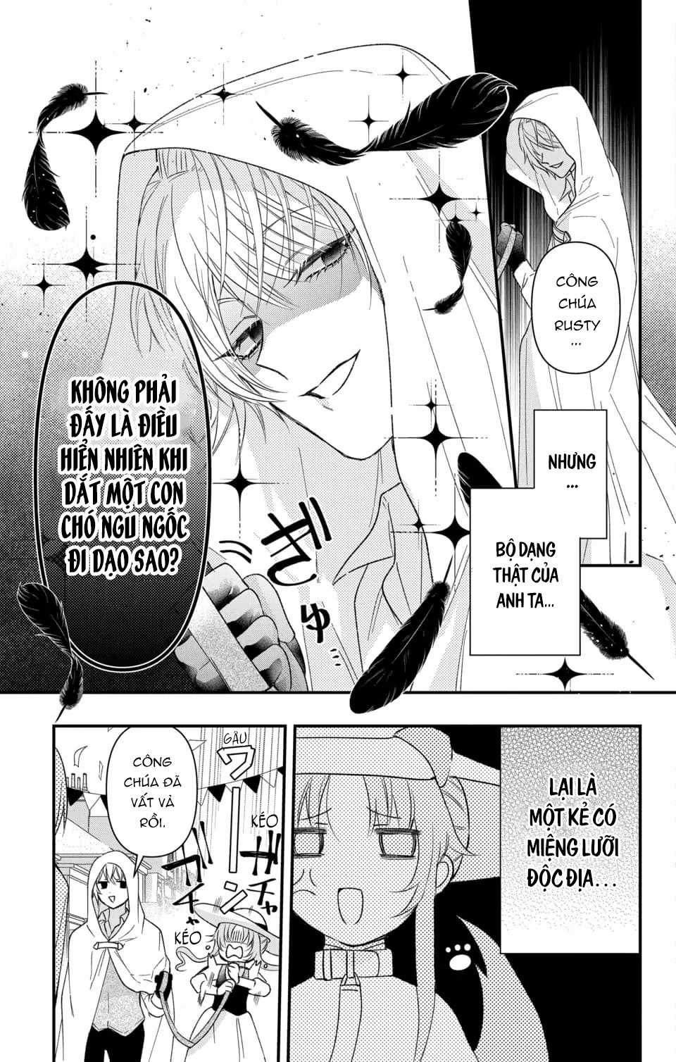 Hikikomori Hime to Dokuzetsu Kishi-sama Chapter 3 trang 5