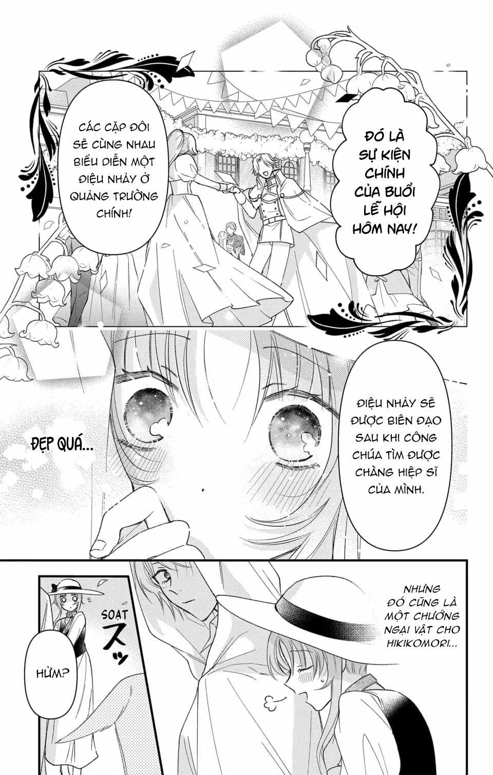 Hikikomori Hime to Dokuzetsu Kishi-sama Chapter 3 trang 7