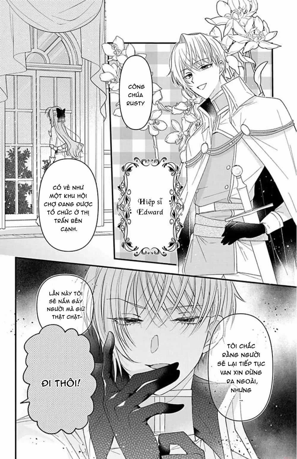 Hikikomori Hime to Dokuzetsu Kishi-sama Chapter 4 trang 2