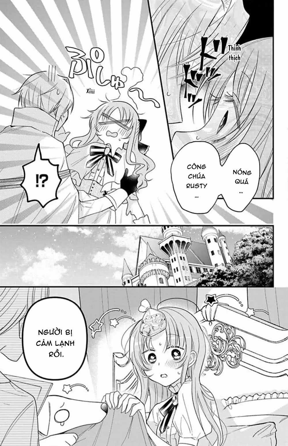 Hikikomori Hime to Dokuzetsu Kishi-sama Chapter 4 trang 5