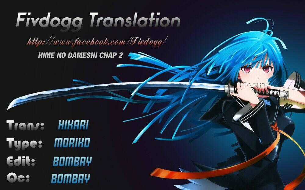 Hime No Dameshi Chapter 2 trang 1