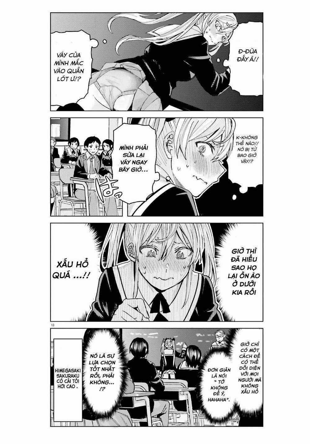 HIMEGASAKI SAKURAKO WA KYOUMO FUBIN KAWAII! Chapter 1 trang 10