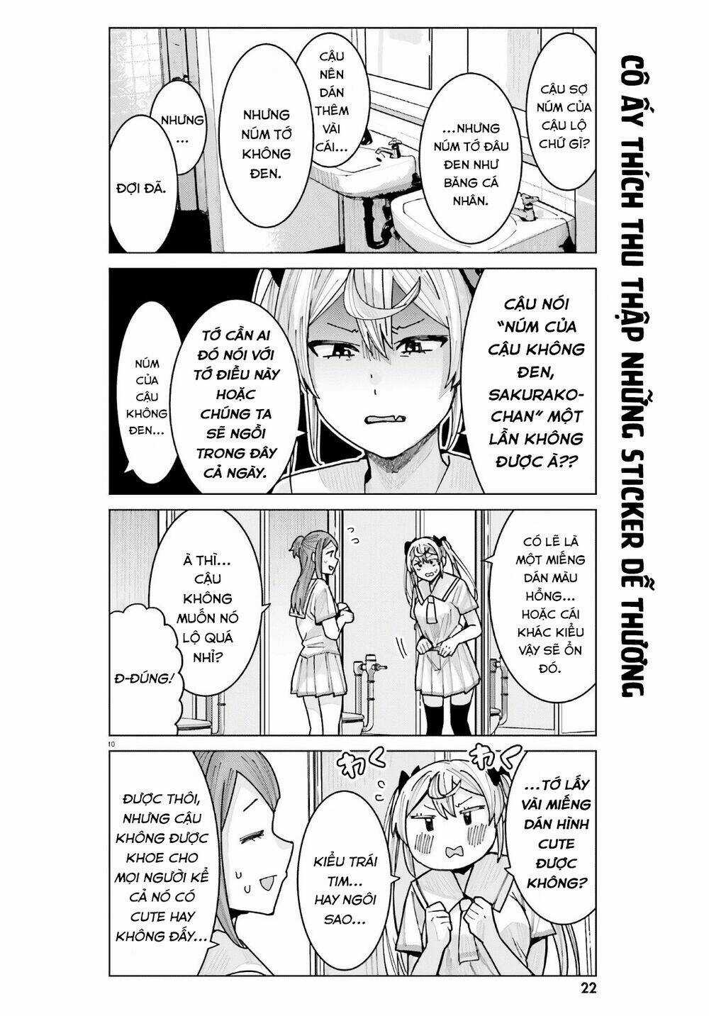 HIMEGASAKI SAKURAKO WA KYOUMO FUBIN KAWAII! Chapter 10 trang 10