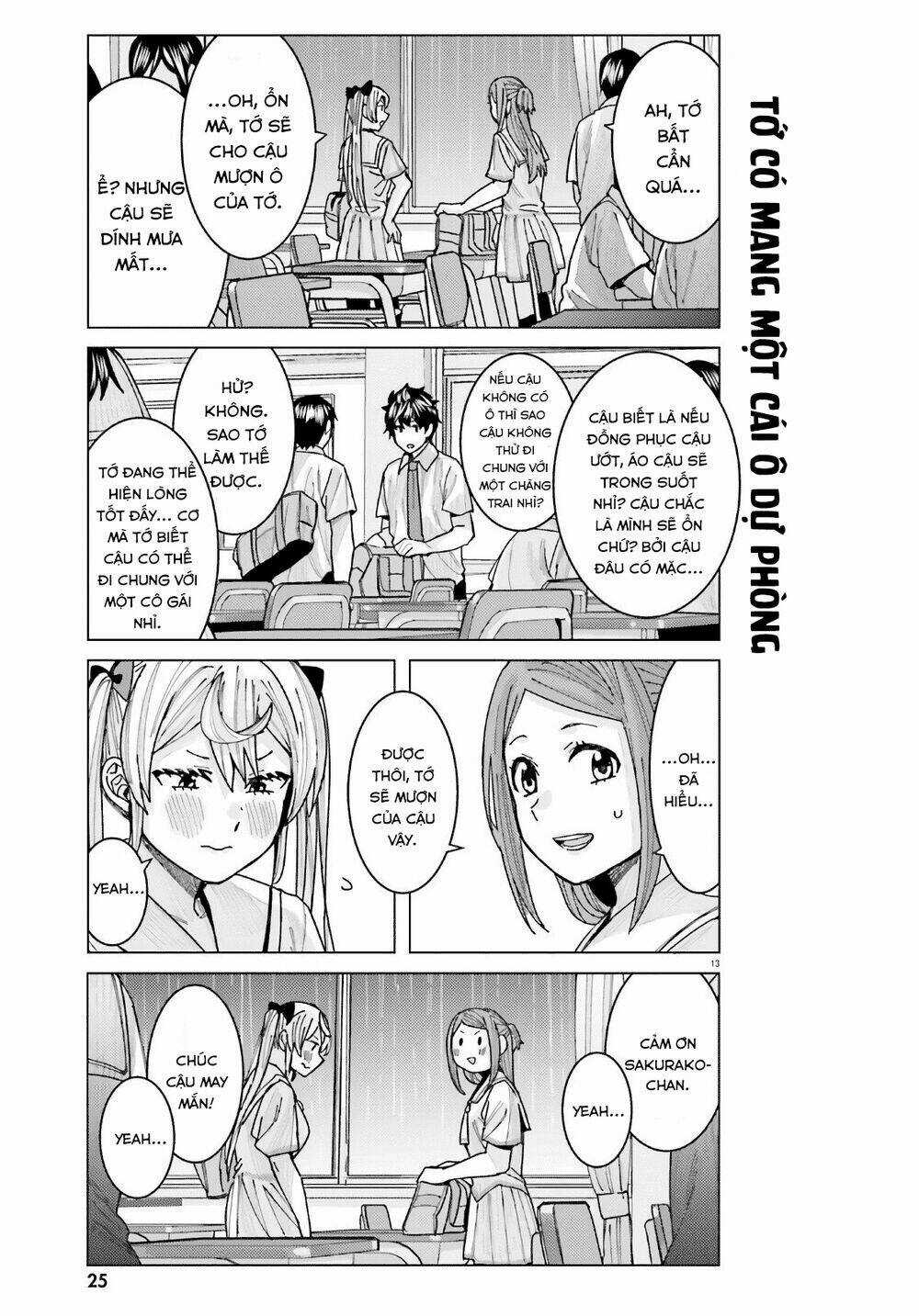 HIMEGASAKI SAKURAKO WA KYOUMO FUBIN KAWAII! Chapter 10 trang 13