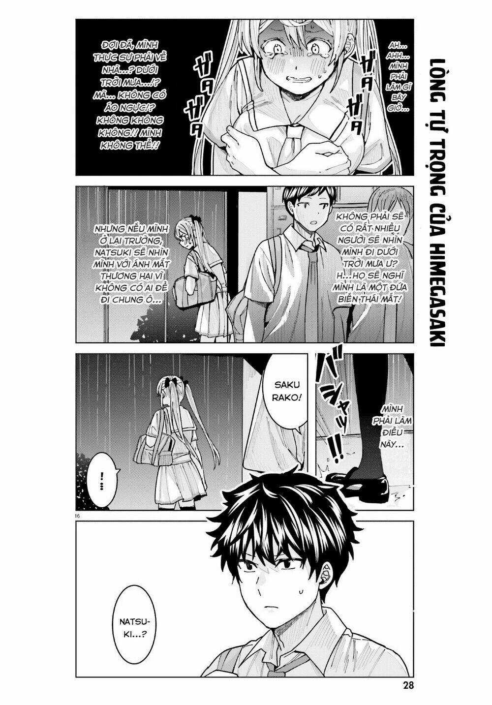HIMEGASAKI SAKURAKO WA KYOUMO FUBIN KAWAII! Chapter 10 trang 16