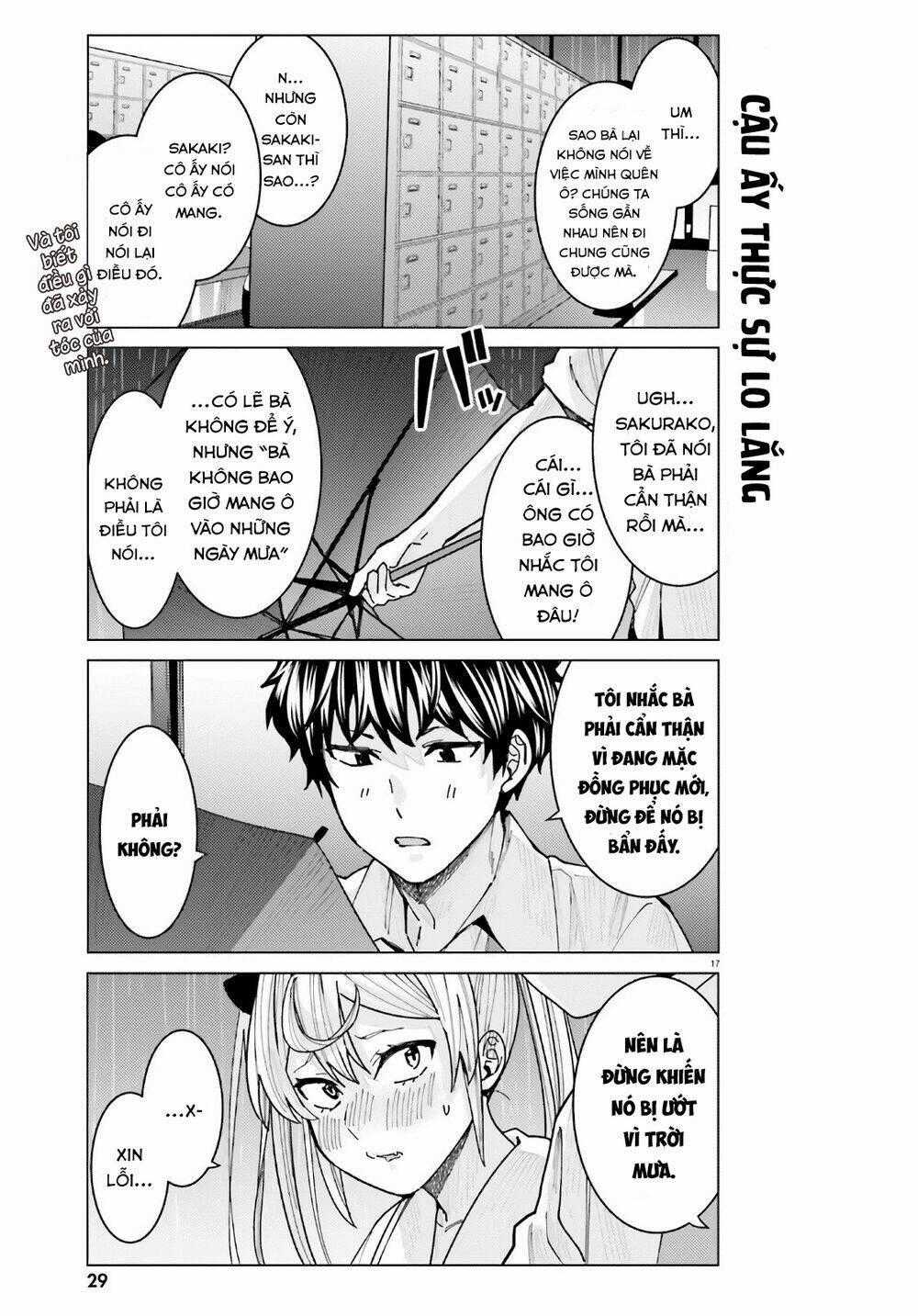 HIMEGASAKI SAKURAKO WA KYOUMO FUBIN KAWAII! Chapter 10 trang 17