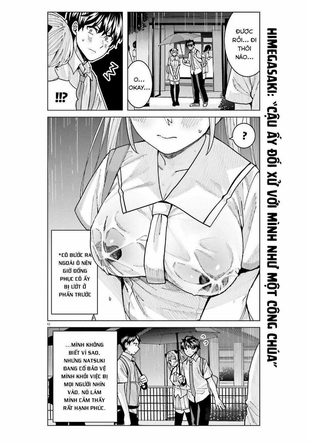 HIMEGASAKI SAKURAKO WA KYOUMO FUBIN KAWAII! Chapter 10 trang 18